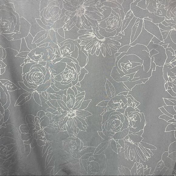 Adidas | Rose Print Warm Up Jacket Blue Silver Gray S - Picture 7 of 8